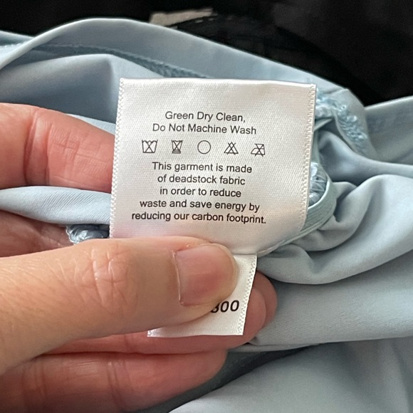 NWOT MIAOU Renzo Tube Top Baby Blue Bra Bralette Sweetheart {$195 MSRP} Medium - Picture 4 of 15